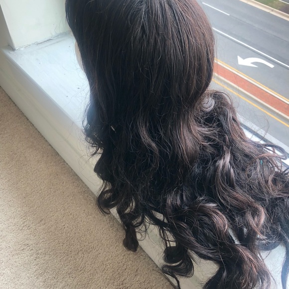 24” Human Hair lace front body wave wig - Picture 3 of 5